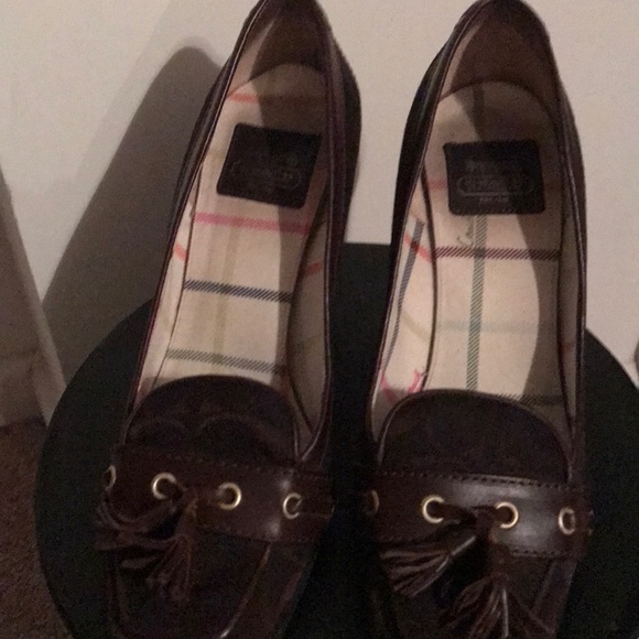 Coach high heel loafers - Picture 2 of 2